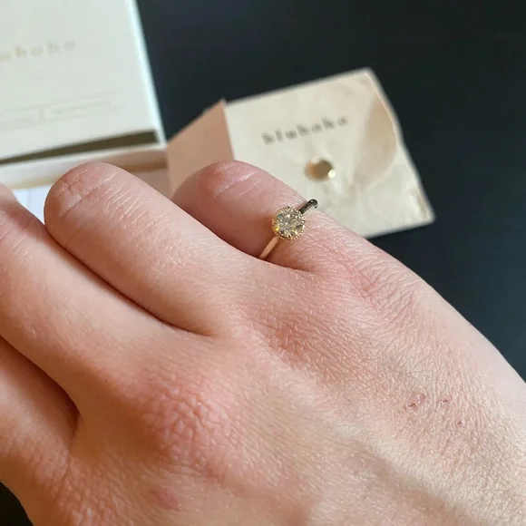 Bluboho 0.5 carat marquesa diamond ring - Picture 8 of 14